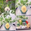 Chaveiros de Pelúcia Fofos e Macios de Legumes, Incluindo Personagens de Alho, Cebola, Pimenta e Milho