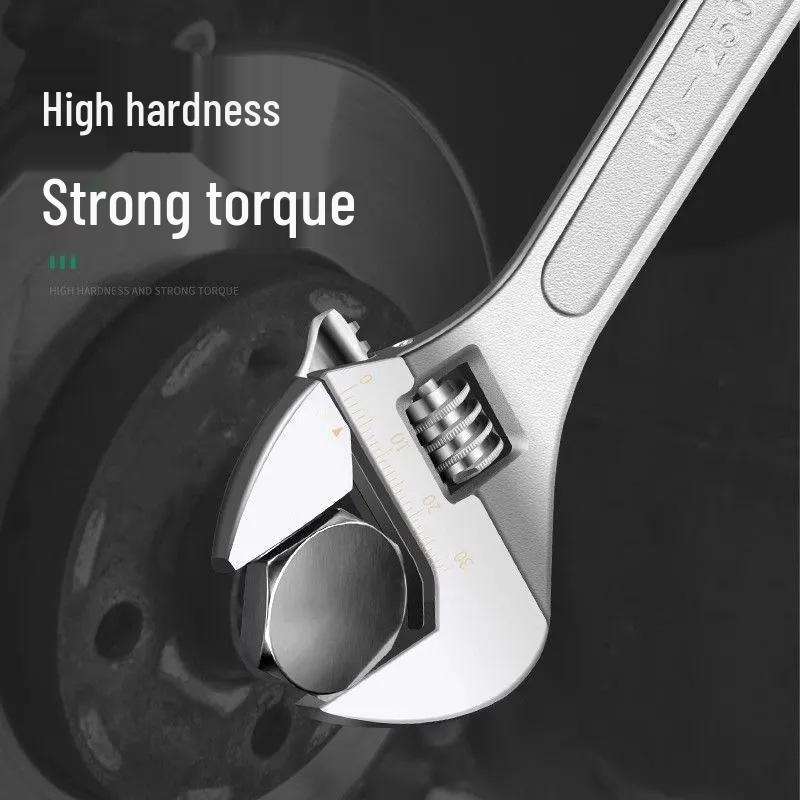 Multifunctional Universal Large Opening Adjustable Wrench - 6" & 8