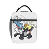 Itchy and Scratchy Lunch Bag For Women Lunch Box Fashion Outdoor Picnic Cooler Bag Portable Zipper Oxford Thermal Lunch Bags