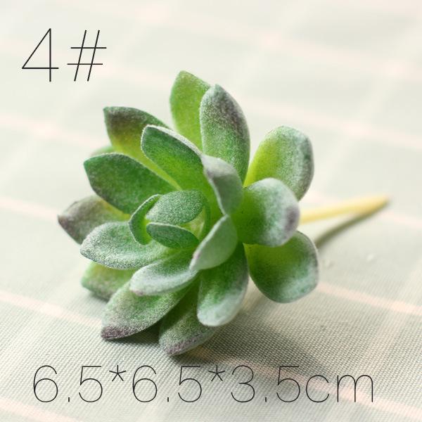 Realistic Fake Succulent Plants for Indoor & Outdoor Wall Decor