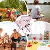 Kids Beach Folding Camping Chair Child's Umbrellas Folding Outdoor Camping Chairs Wind Resistant Foldable Children's Chair