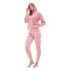 Keanu Womens/Ladies Fleece Pull Over Long Pyjama Set