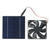 Ventilátor napájený solárním panelem Miniventilátor 5W 6V Solární výfukový ventilátor Provozovaný slunečním světlem/ IP65 Voda