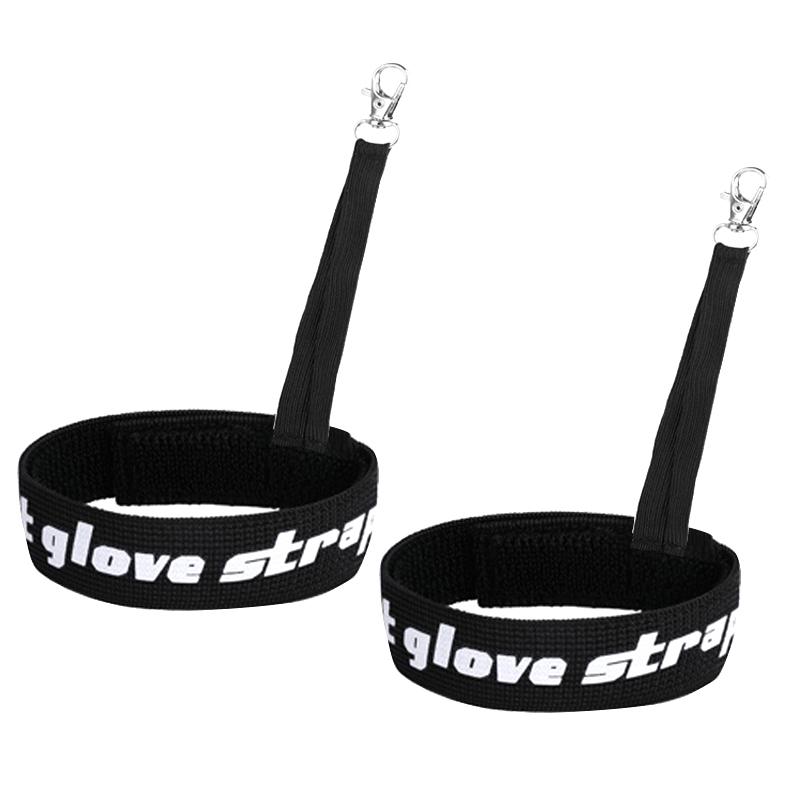 2Pcs Elastic Wrist Straps For Ski Gloves Adjustable Ski Glove Lead For Men And Women Sport Skiing Glove Anti-Loss Strap