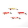 4/5Pcs Glow in The Dark Luminous Squid Fishing Lure Wooden Shrimp Bait  All Kinds of Fishing Places