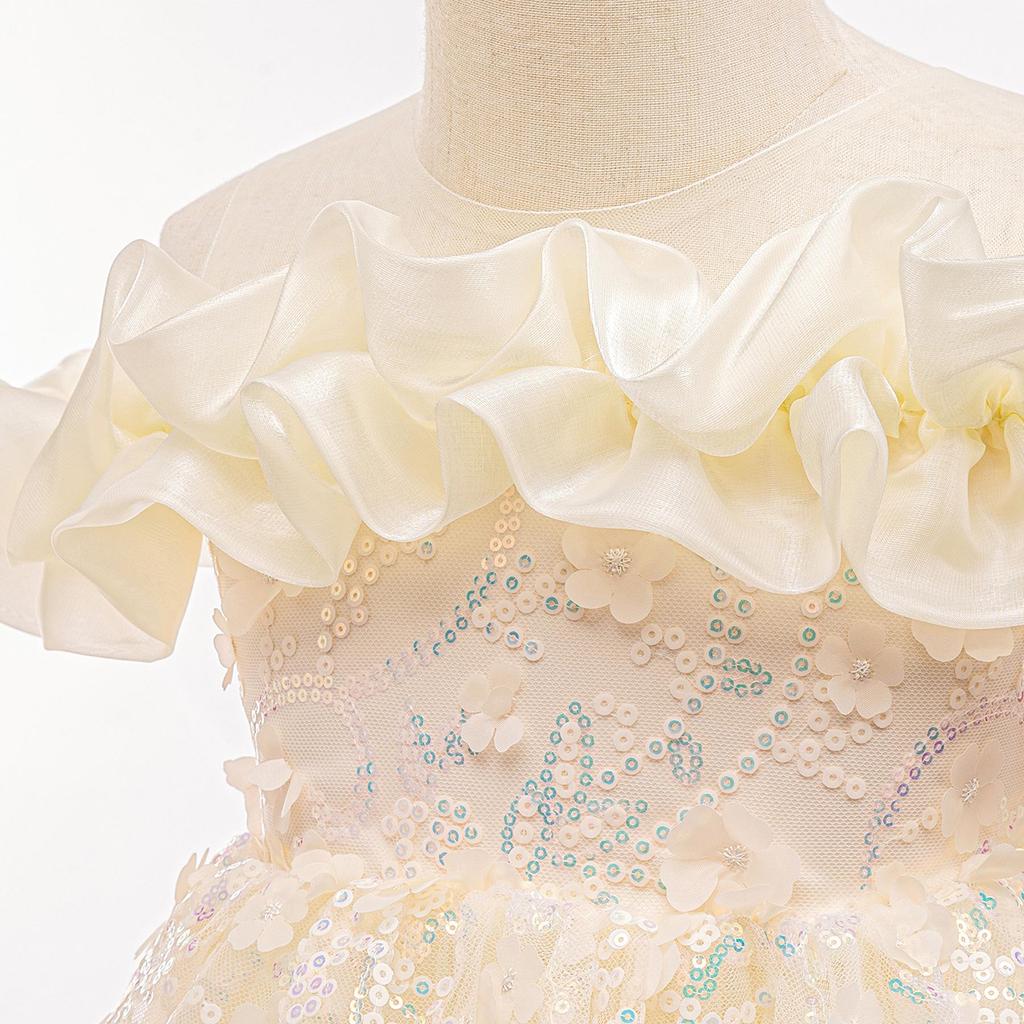 Girls' Cross-Border Flower Princess Dress 2025 - New Children's Performance Dress