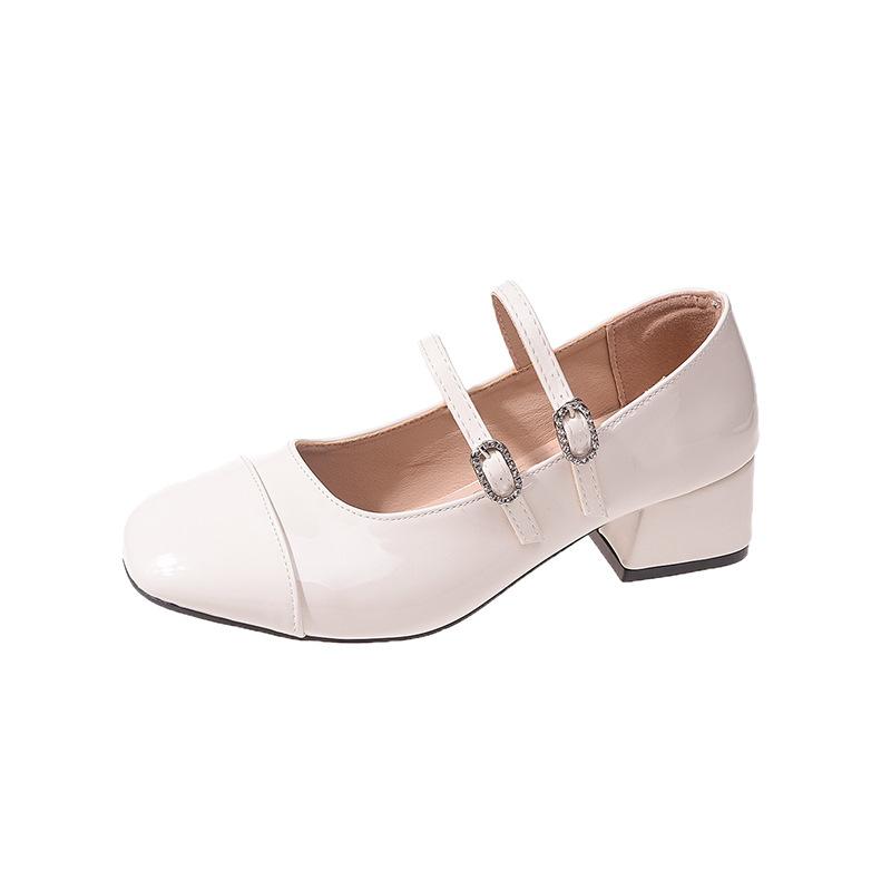 Women Pumps Spring Autumn Fashion Quality Women Shoes Low Heel Square Square Toe Comfortable Sexy Heels Women Zapatos De Mujer