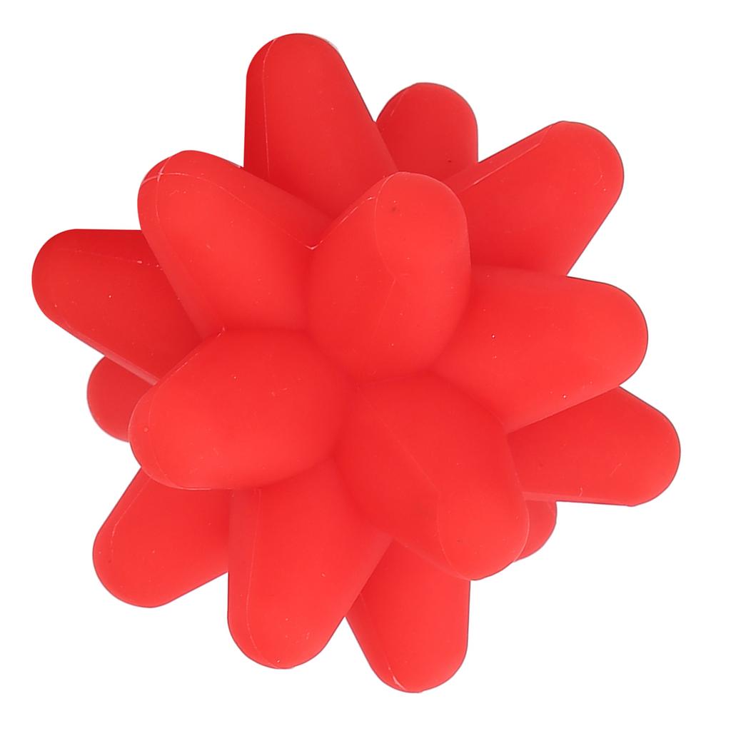 2 Colors Acupoint Massage Ball Muscle Release Deep Tissue Massage Silicone Fitness BallRed