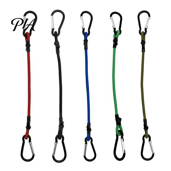 Multi Purpose Bungee Straps for Daily Use Cord with Metal Hooks, Elastic Rope Durable Secure Heavy Duty Cords Hooks Strap, Flexible Fastening