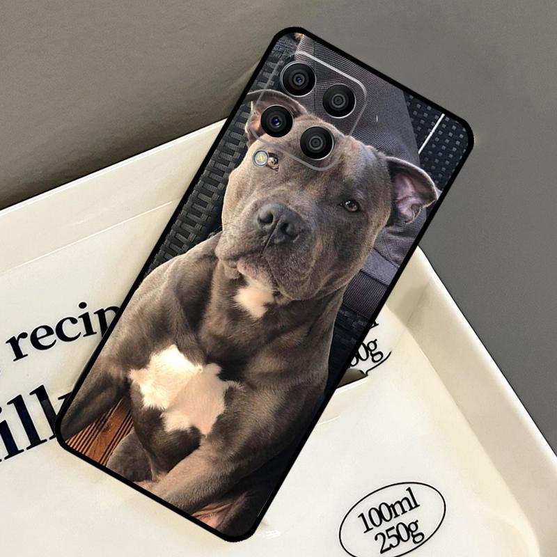 Pit Bull Lovely Dog Pitbull Case For Samsung Galaxy M21 M31 M14 M34 M54 M33 M16 M36 M56 M53 M13 M12 M32 M52 M15 M55 M35