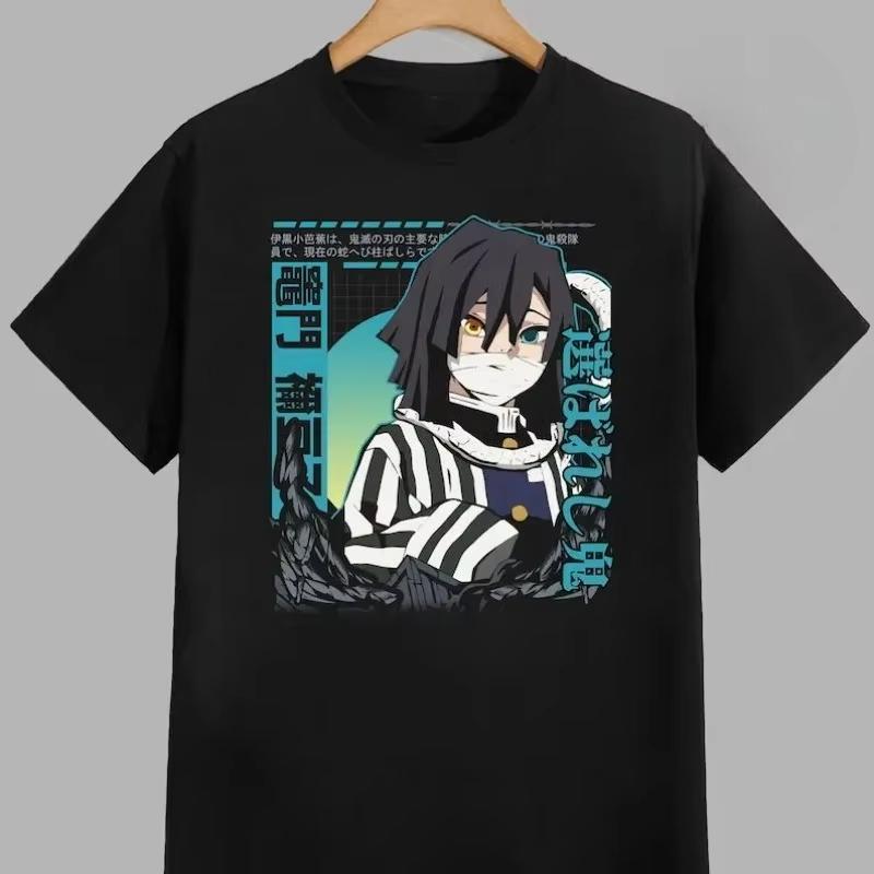 Anime Character T Shirt Men Short Sleeve Summer Cotton Women Tees Streetwear Casual Hip Hop Harajuku Breathable High Quality