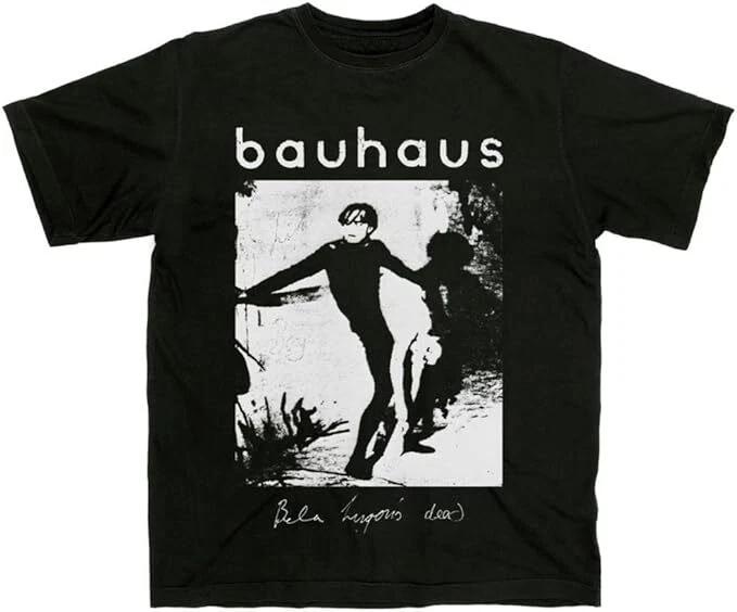 

2026 Bauhaus Tshirt Bela Lugosi Is Dead Brand New Band Tees Size S4XL Highend Luxury Is for Both Unisex and Women Top Y2k L