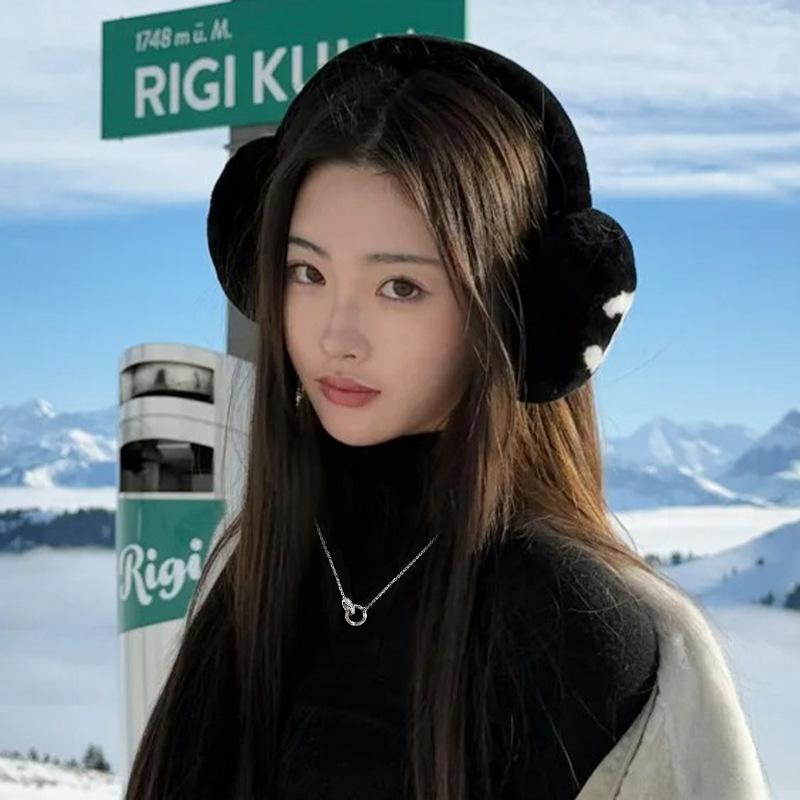 Silver double ring necklace women's cool and handsome new high-end long sweater chain light luxury niche versatile clothes accessories