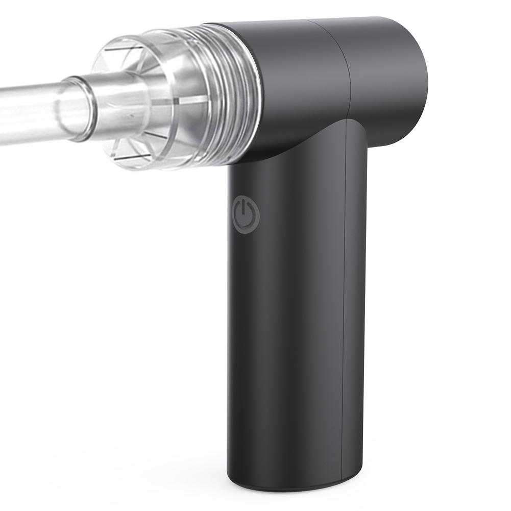 

Портативный сжатый воздуходув 85000 об/мин для клавиатуры, электрический воздуходув для компьютера, пылесос для чистки ПК, воздуходув чёрный