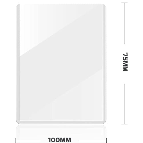 MINGYI TECH Coin Case, Trading Card Top Loader, Regular Card Loader, Trading Card Storage, PVC Material, Bent and Scratch Resistant, Ultra-Transparent