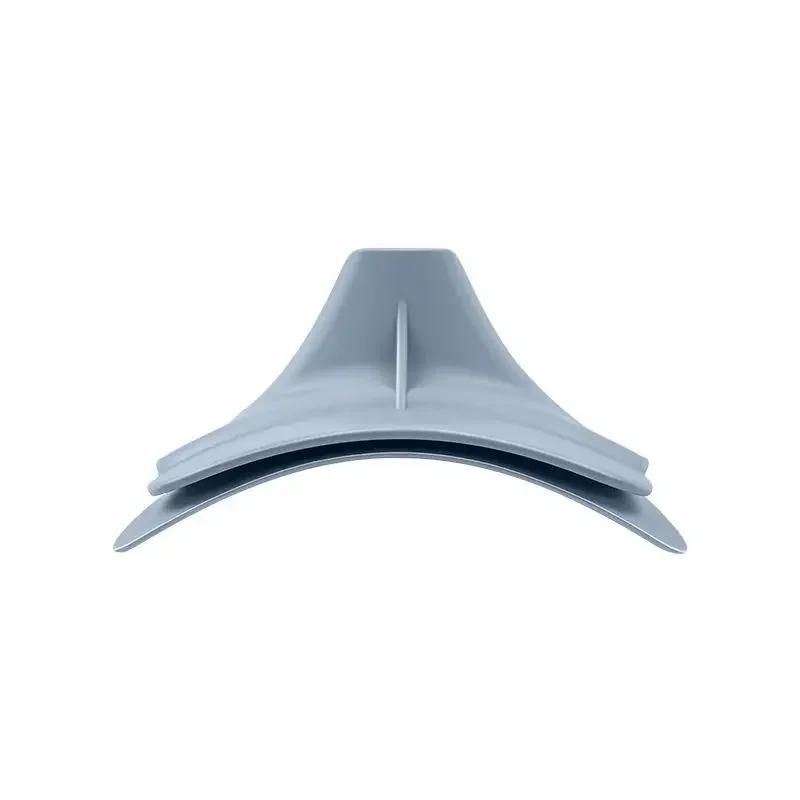 

Anti-Spill Silicone Soup Pourer Funnel Pot Pans Bowls Easy Pour Spout Kitchen Accessory for Cooking Oil, Vinegar, Gravy, Liquid сірий