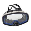 Scuba Diving Goggles Tempered Glass Anti Fog Nose Valve Lightweight Single Lens Snorkeling Goggles