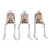 Halloween Skeleton Figurine Scary Halloween Skull Statues Spooky Skull Ornaments For Party Home Decorations