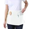 Waterproof Server Waist Apron – Black Stain Resistant RestaurantBreathable & Lightweight – Perfect for Hotel Kitchen Bistro Cafe
