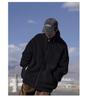 Men's Thickened Cotton-Padded Fleece Jacket, Stand Collar, Loose Fit, Warm Outerwear for Fall/Winter Students.