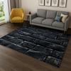 3D Brick Stone Building Carpet Wall Originality Printed Rug for Living Room Home Bedroom Doormat Decor Anti-slip Large Size Rug