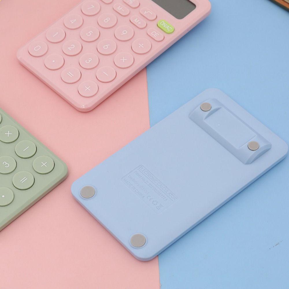 8 Digit Math Calculator Candy Color Large-screen Calculator Electronic Calculator  For Home Office