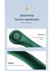 Rechargeable Bladeless Neck-Hanging Portable Mini Fan - Available in Green, White, and Pink.