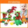40pcs Dino Paradise Building Blocks Set Lightweight And Durable For Safe Play