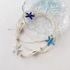 Doppelt tragbare Muscheln Seesterne Körperkette Halskette Mit Elastischer Schnur Choker Halskette Für Sommer Festival Mode