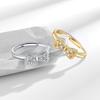 Trendy Bow Ring with Micro-set Zircon Stones