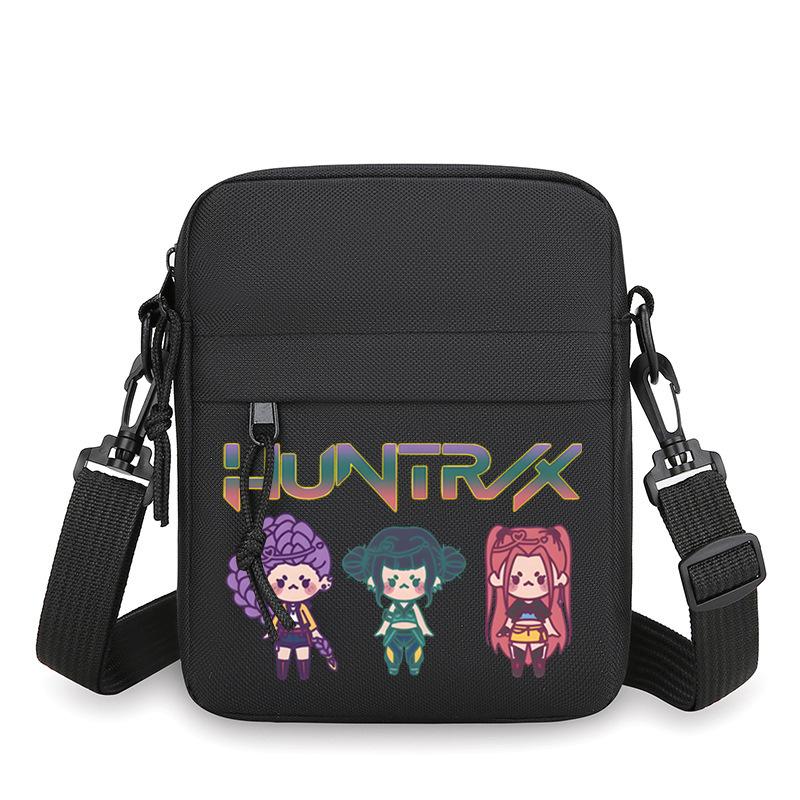 Animation Cartoon Shoulder Bag, Lightweight And Versatile Mobile Phone Bag, Simple Travel Messenger Bag