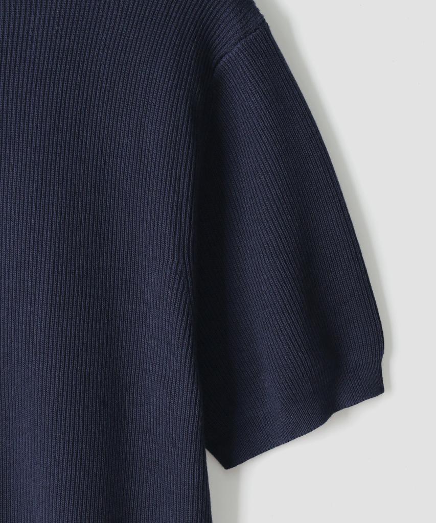 INDUST Crop Muscle Round Half Cardigan_4 Colors