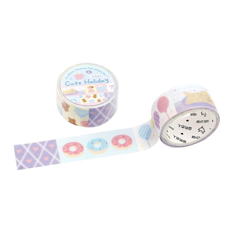 Xin's Lover Washi Tape - Little Diary Fresh Illustration Series