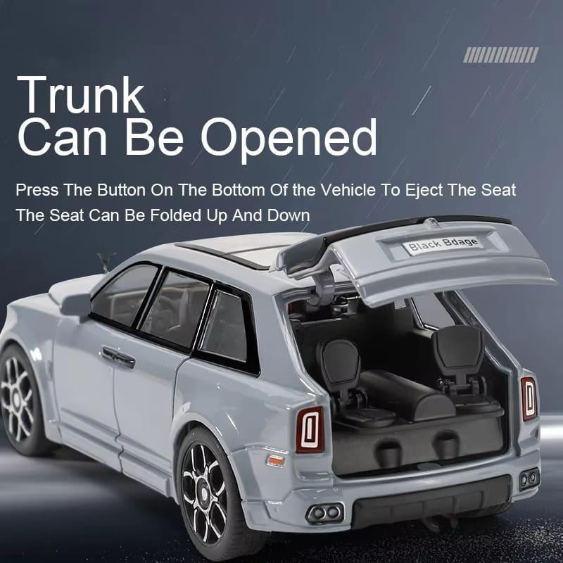 מגניב חדש 1:32 בקנה מידה מלא Cullinan RV דגם סגסוגת יצוק יציקה לרכב שטח צעצוע עם קול ואור חניך דגם ילד מתנה סימולציה סגסוגת רכב