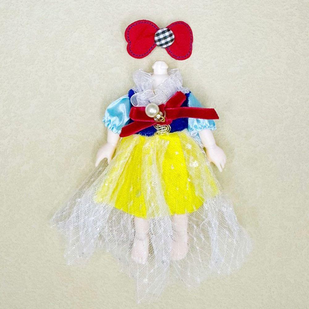 Fashion High-end Dress Up Children DIY Girls T-shirt Pants Doll Skirt  16~17cm Doll/1/8 BJD Doll