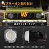 POPMOTORZ Front LED Turn Signal & DRL Combo for Suzuki Jimny JB64/JB74 (Clear Lens, Pair, with Resistors)