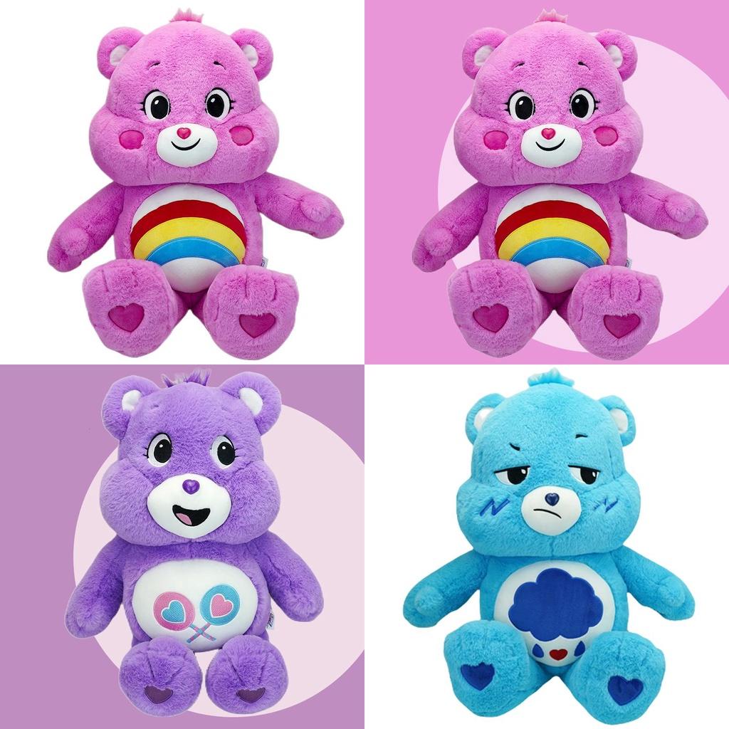 Rainbow Bear Plush Toy Colorful And Soft Carebears Stuffed Animal