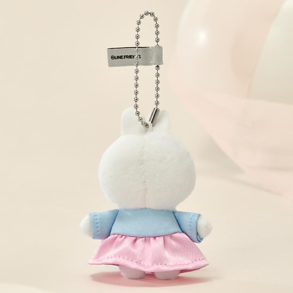 LINE FRIENDS Cony K-Souvenir 'Ahssi' Doll Keychain