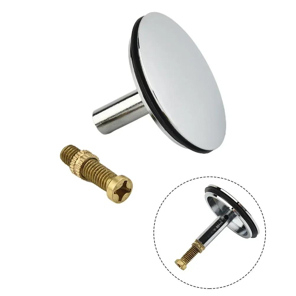 43mm Badewannen-Abflussstopfen Badezimmer Badewanne Ersatz Waschbecken Abfluss Pop-Up Stöpsel Für Badezimmer/Küche Waschbecken