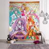 Smile Precure Cute Anime Anime Tapestry Hanging Tarot Hippie Wall Rugs Dorm Home Decor