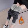 High-waisted Jeans Women's Pants Autumn and Winter Velvet New Outer Wear Thickened Tight Elastic Versatile Small Feet Pencil Pants