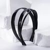 1/7pcs Simple Women Headbands Fashion Head Band for Girls Solid Black Color Casual Hair Accessories Plastic Headbans