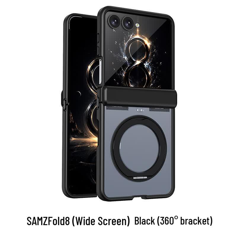 CAXITON Samsung Z Fold 8 Magnetic 360 Kickstand Frosted Phone Case