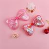 Sequined Transparent Bow Hair Accessories - DIY Colorful Headdress Embellishments