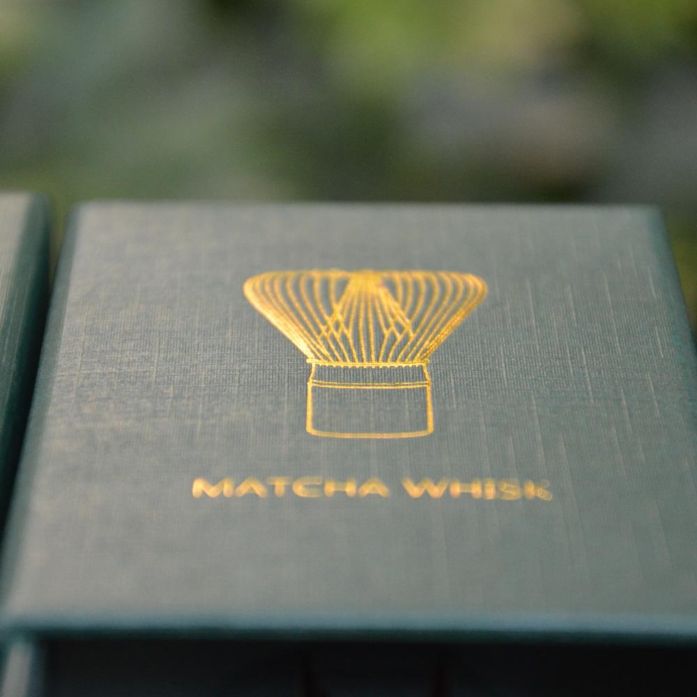 Luxury Matcha Whisk Set: 100-Prong Whisk & Gift Box for Japanese Tea Ceremony