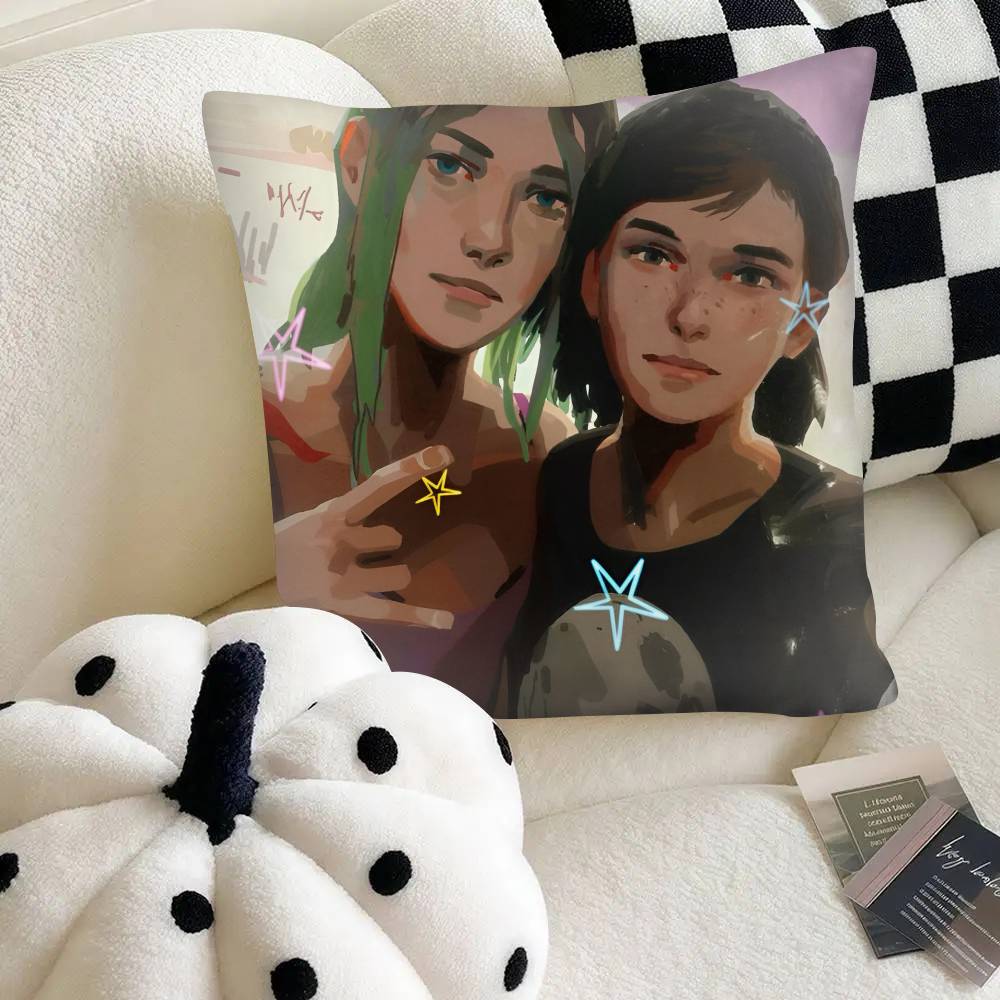 Game Life Is Strange Pillow Case Fashion Square Pillowcase Bedroom Sofa Room Ins Decoration Leisure