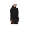 Emporio Armani SS23 EA7 Series Letter Logo Printed Drawstring Hooded Jacket Men Jackets Black 3RPM63-PJ05Z-0200