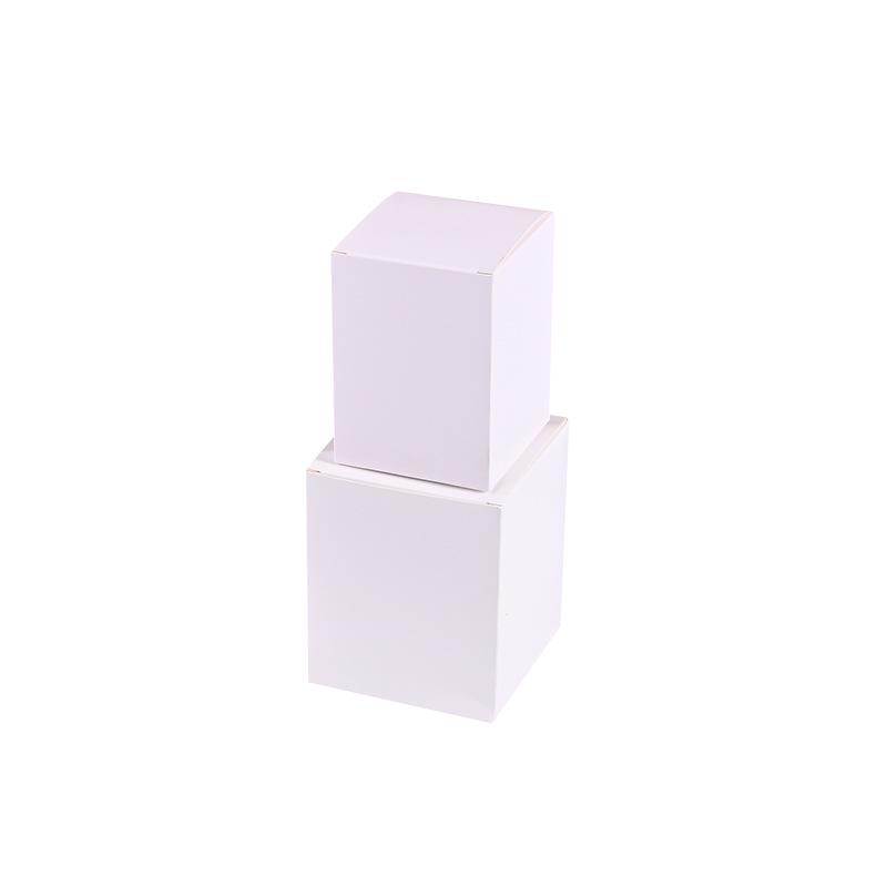 Customizable Small White Foldable Cardboard Box with Double Insert – Durable, Multi-Size Packaging Solution