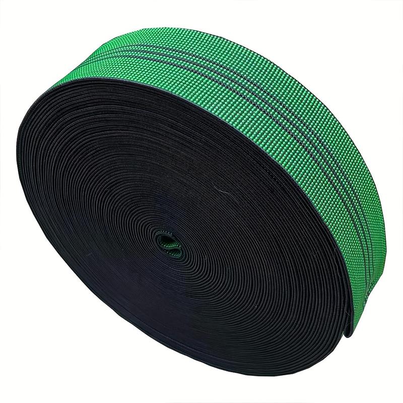 1PC Upholstery Elastic Cord Green Furniture Elastic Straps Heavy Duty Sofa Support Strapping Elastic Webbing