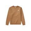 Sweatshirts Men's Brown Crew Neck Moderate Regular BV2662-258